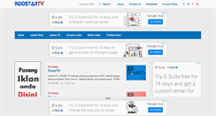 Desktop Screenshot of indostar-tv.com